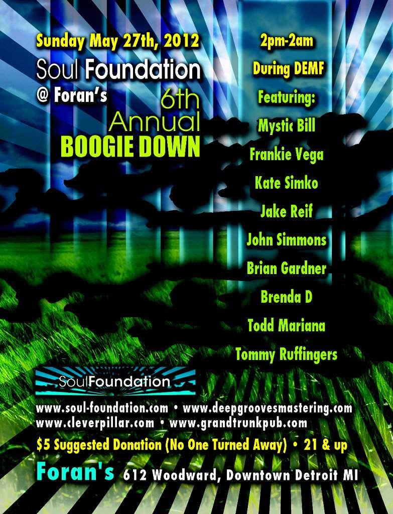 Soul Foundation During DEMF with Mystic Bill, Kate Simko & More - Página trasera