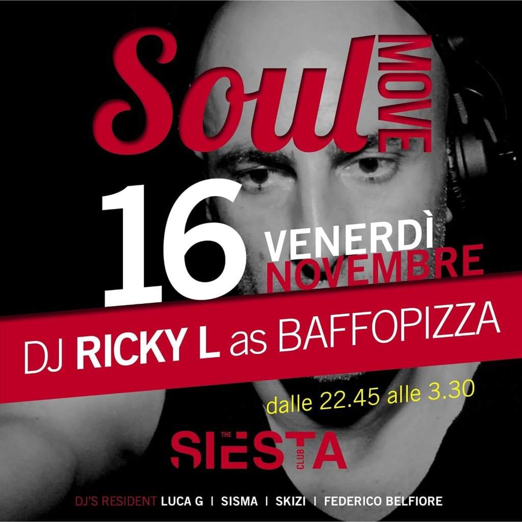 Soul Move - DJ Ricky L - Página frontal