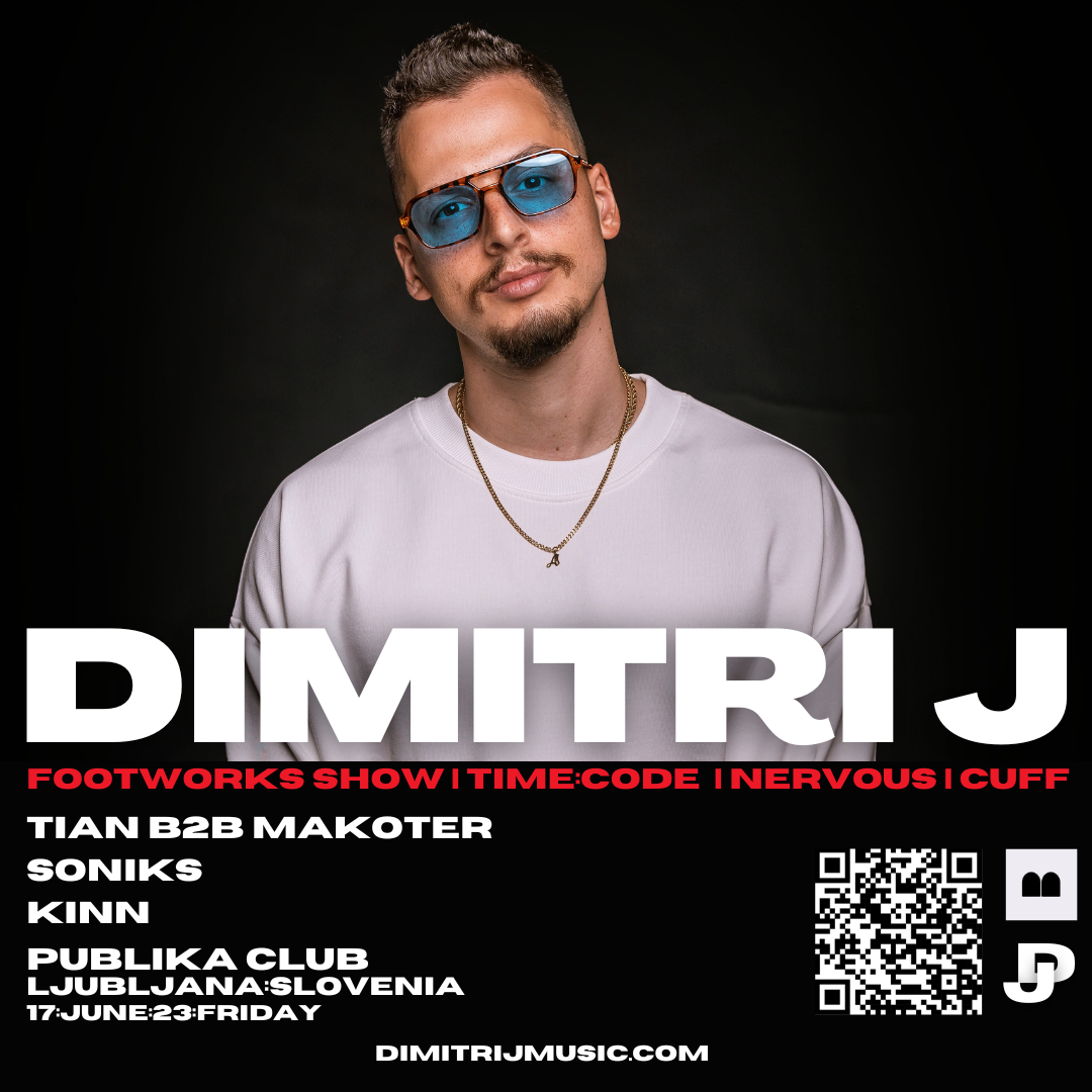 Publika Club presents Dimitri J at Publika Bar Klub, Slovenia