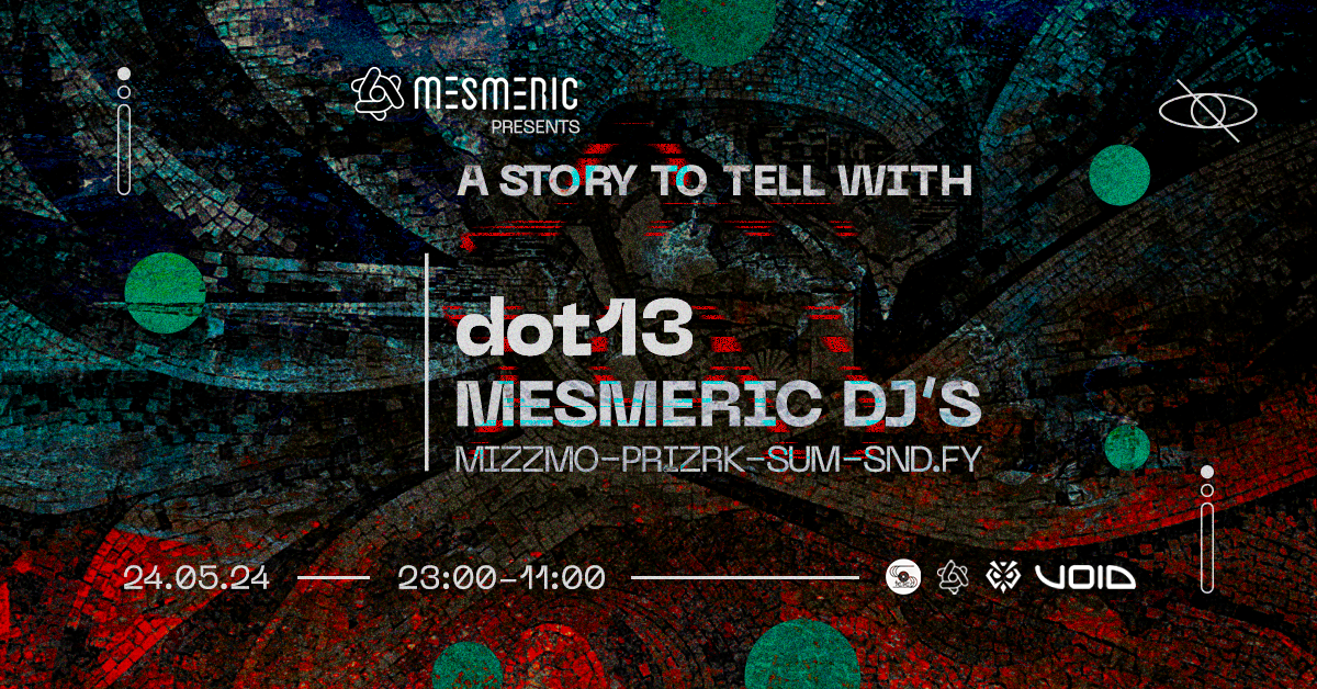A STORY TO TELL WITH dot13 - フライヤー表