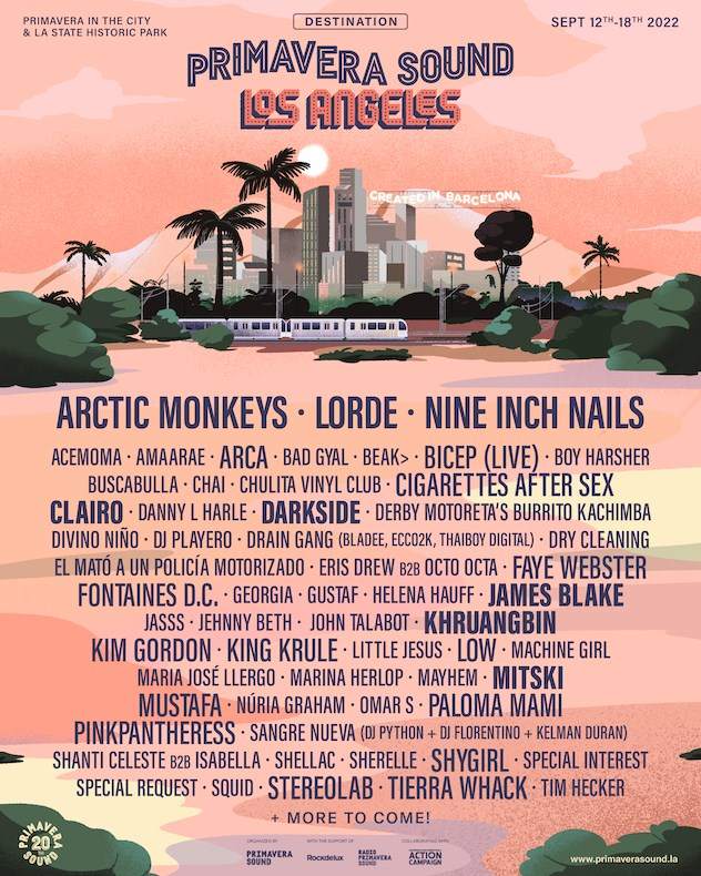 Primavera Sound Los Angeles at Los Angeles State Historic Park  