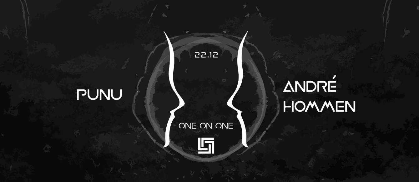 One on One with Punu & André Hommen - フライヤー表