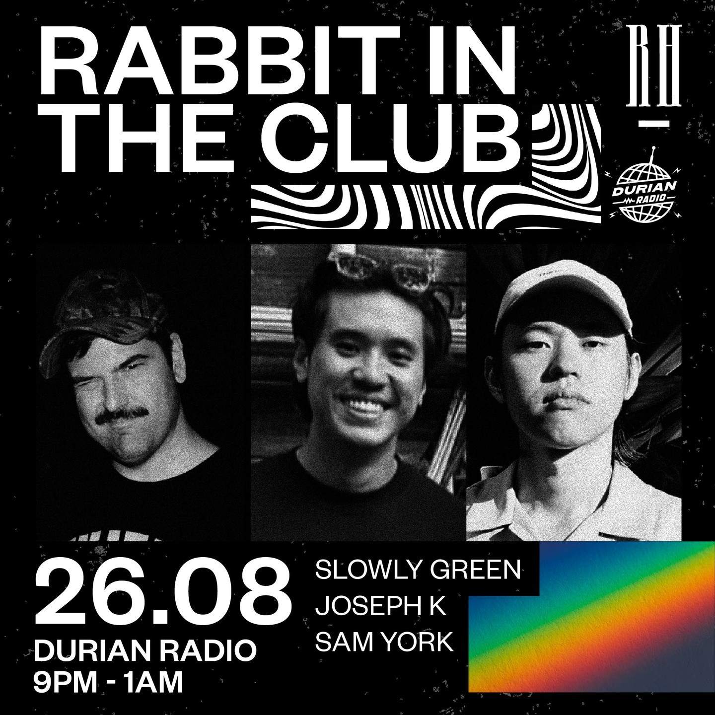 RABBIT HOLE IN THE CLUB: Durian Radio at TBA - Rabbit Hole, Bangkok