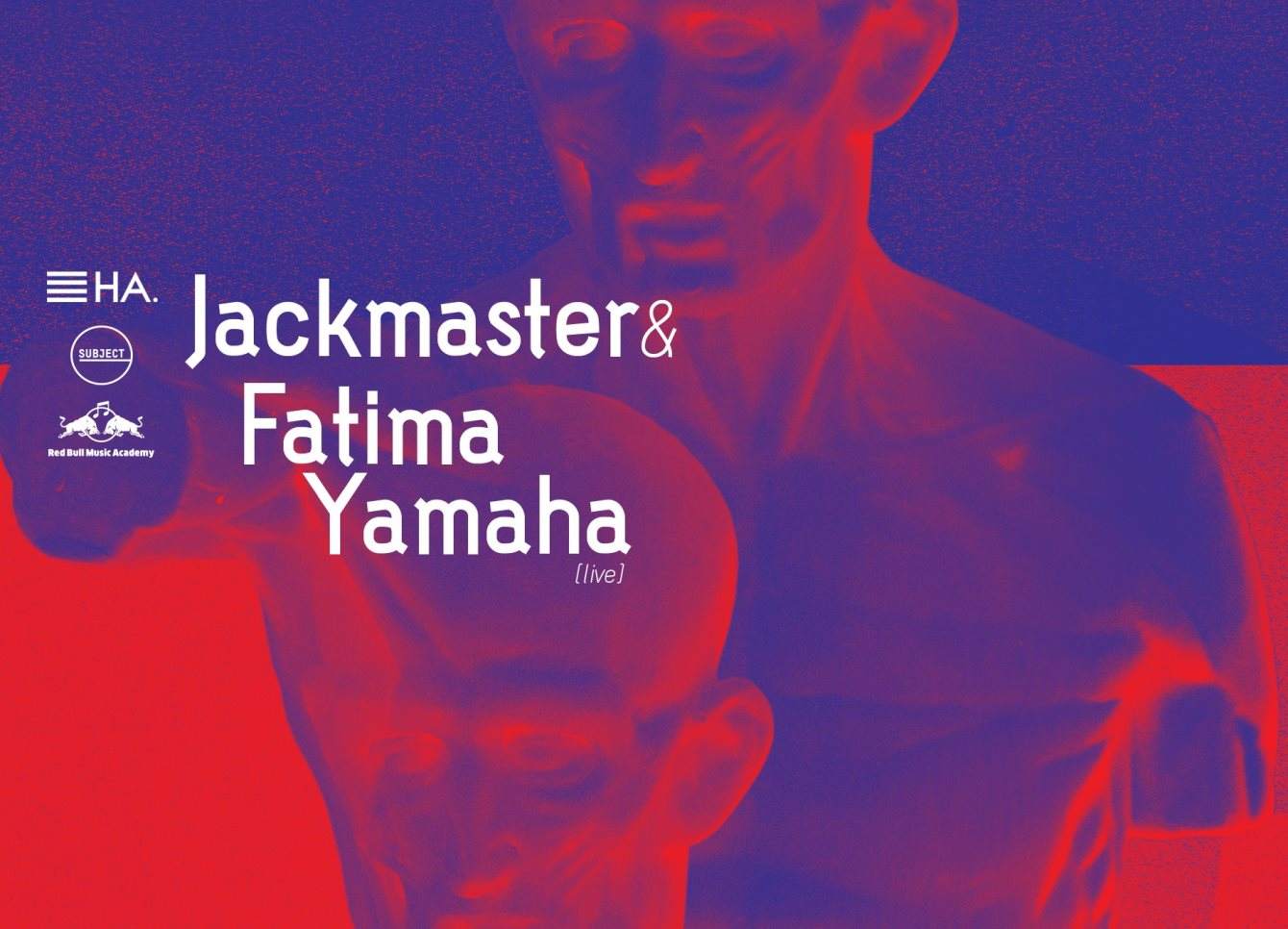 Jackmaster & Fatima Yamaha - フライヤー表