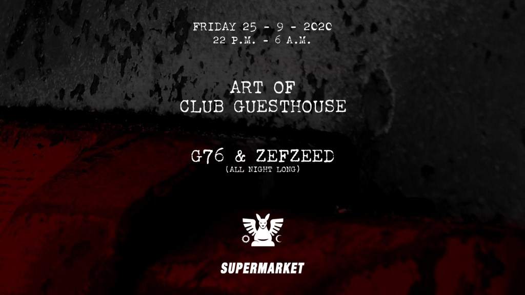 Art of Club Guesthouse - フライヤー表