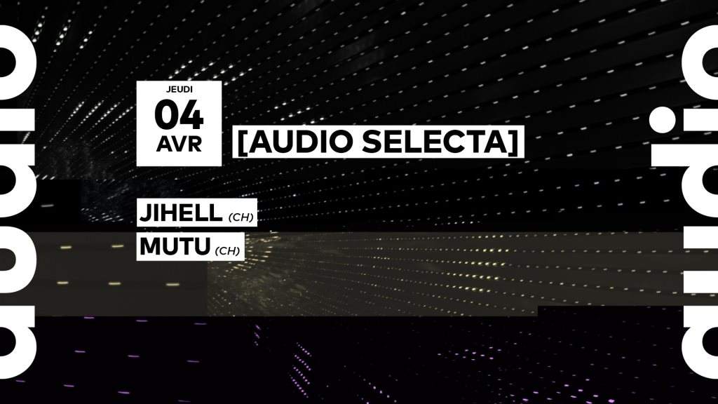 Audio Selecta // Jihell • Mutu - Página frontal