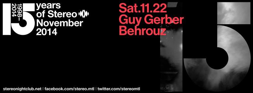 15 Yrs - Guy Gerber - Behrouz - Página frontal