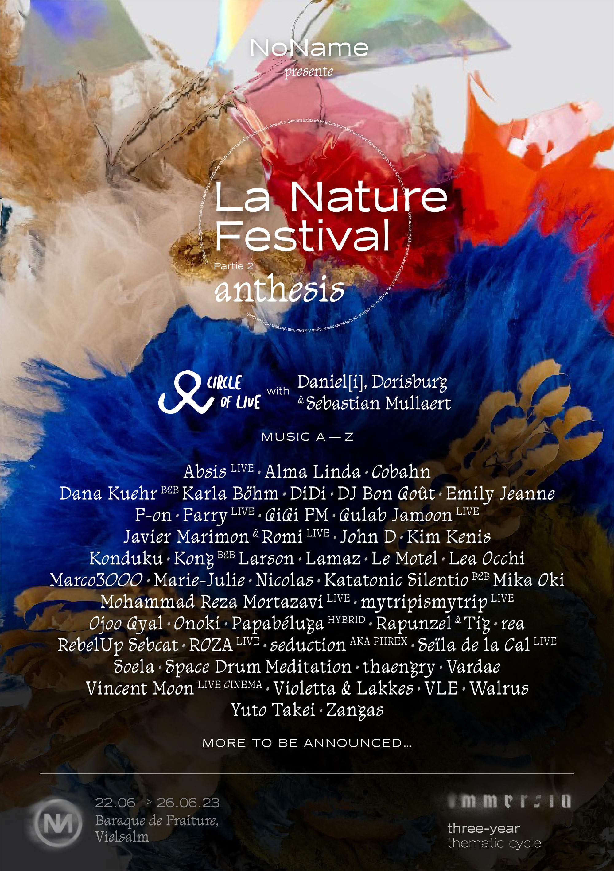 La Nature Festival 2023 - フライヤー表
