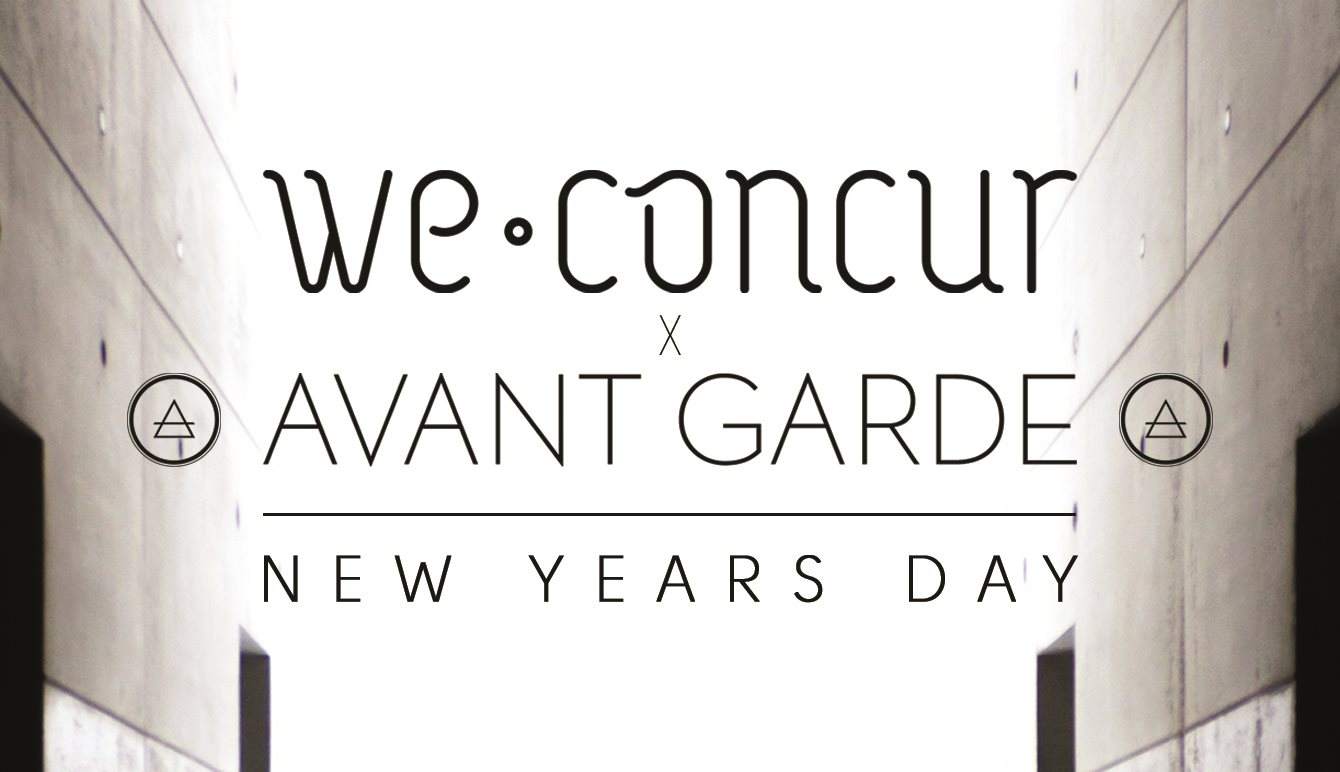 We Concur & Avant Garde NYD with Dixon, Daphni & DJ Koze - フライヤー表