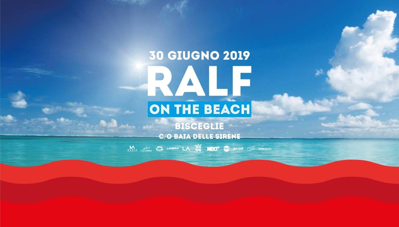 Ralf on the Beach 2019 - フライヤー裏