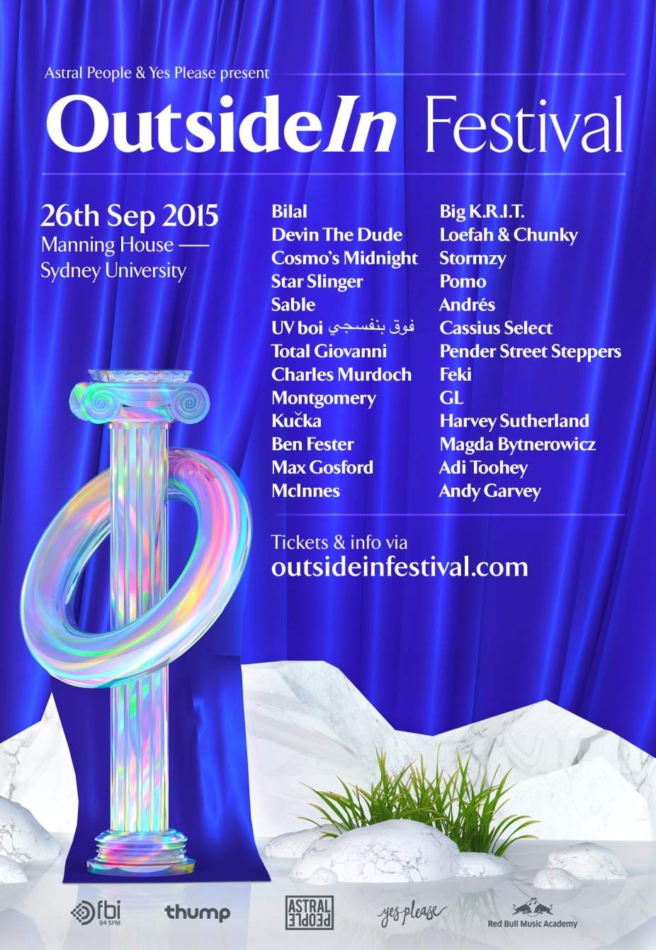 OutsideIn Festival 2015 - Página frontal