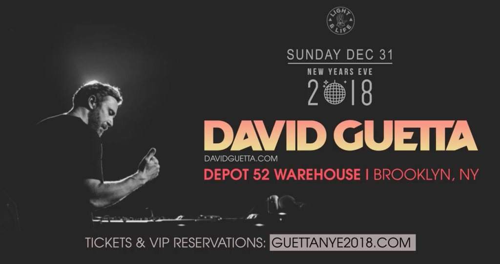 David Guetta - New Year's Eve in Brooklyn - Página frontal