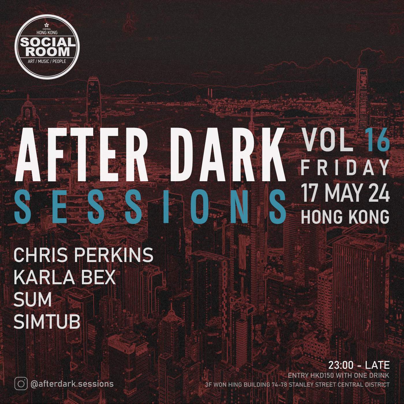After Dark Sessions Vol.16 - Página frontal