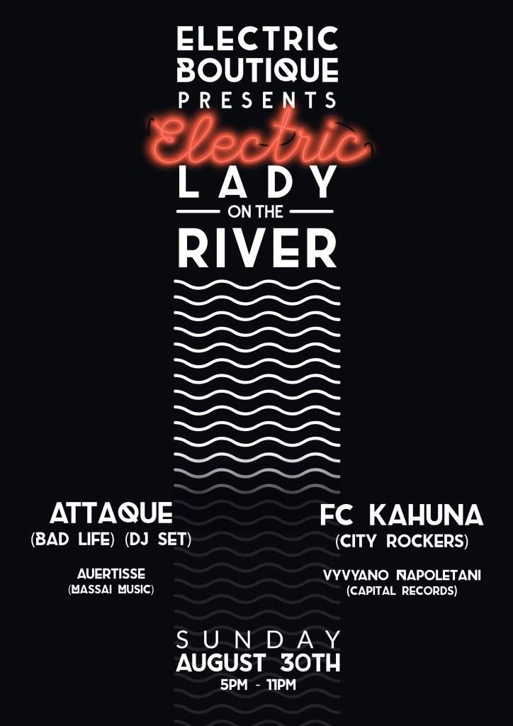 Electric Boutique presents Electric Lady on the River - Página frontal