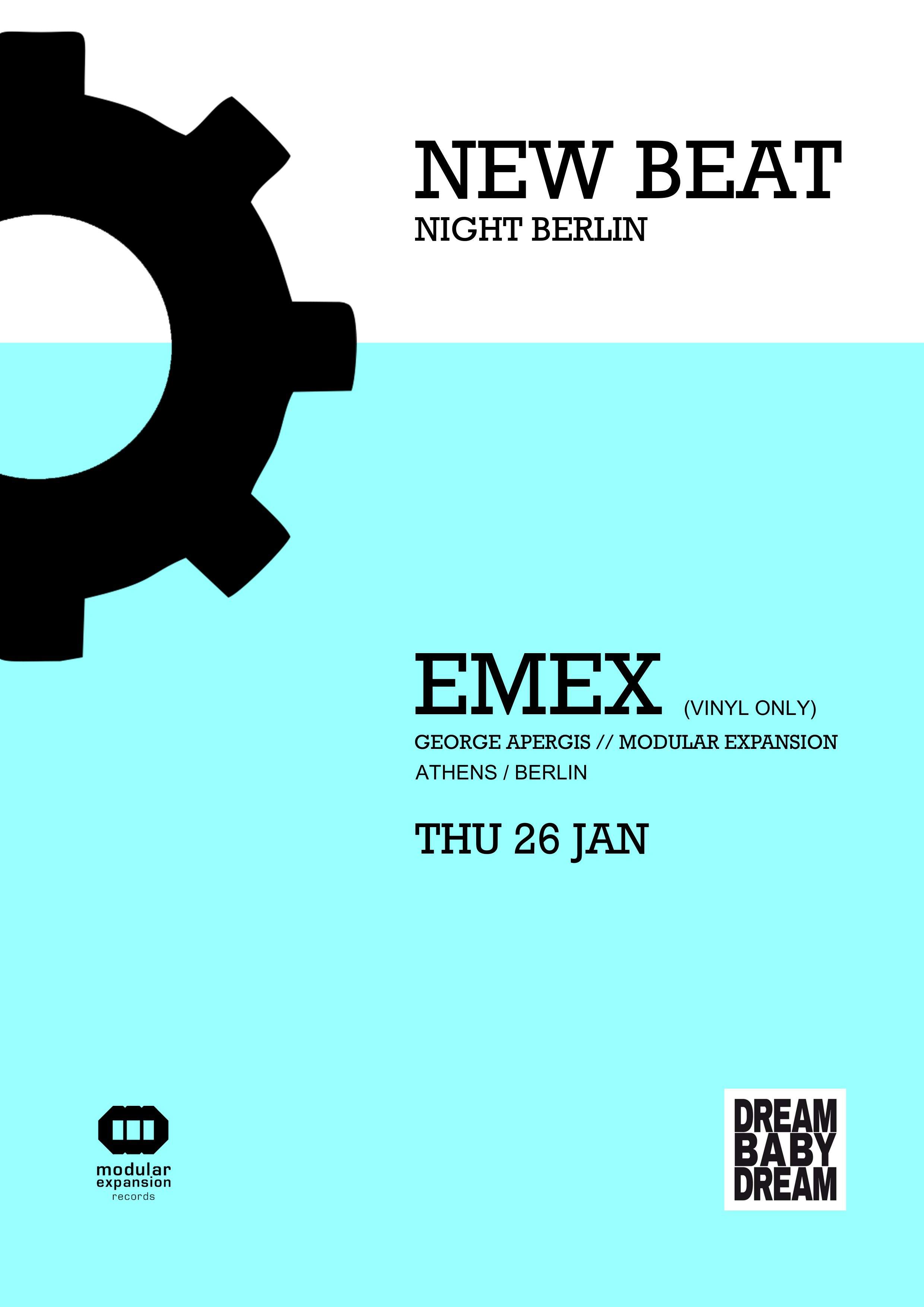 New Beat Night with Berlin at Dream Baby Dream, Berlin