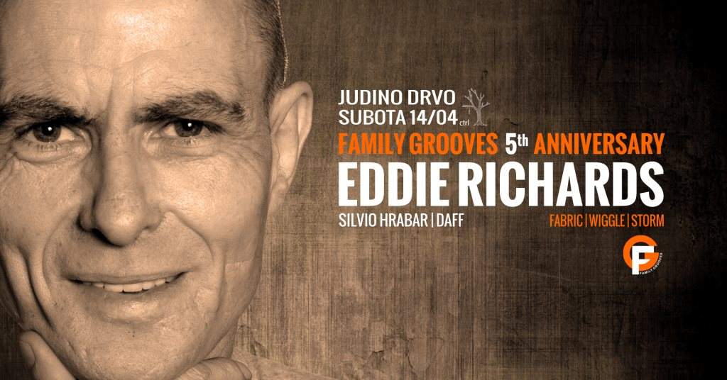 Family Grooves 5th Anniversary with Eddie Richards - Página frontal