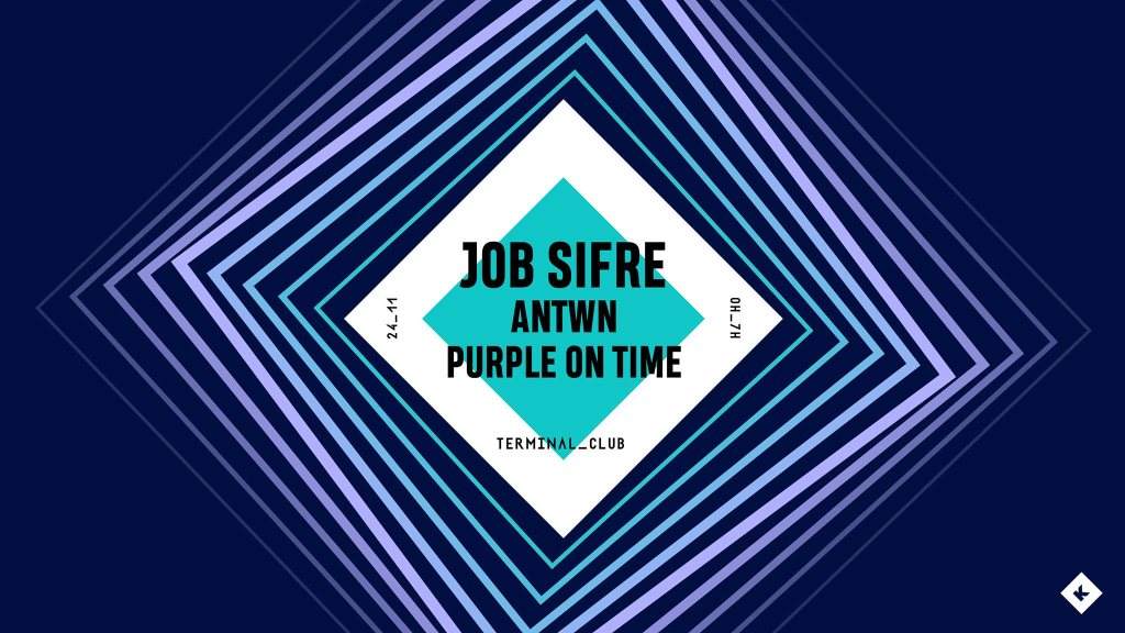 Koud'pokr with Job Sifre, Antwn, Purple on Time - フライヤー表