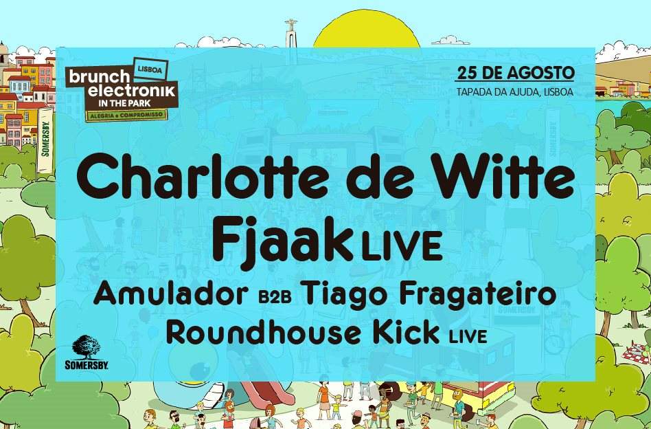 Brunch -In The Park Lisboa #5:Charlotte de Witte, FJAAK Live and More - Página trasera