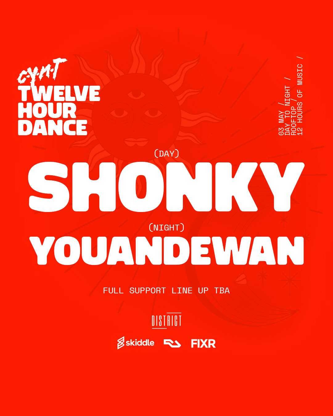 CYNT: 12 Hour Dance Part II w. Shonky & Youandewan - Página frontal