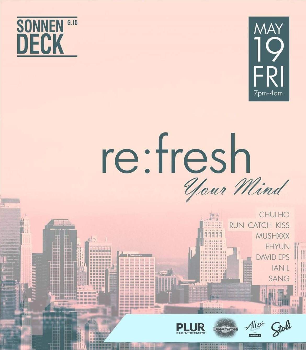 Re:Fresh Your Mind presented by Deepthrobs - Página frontal