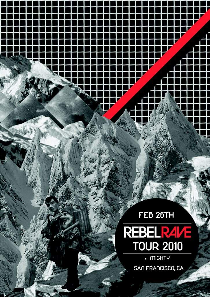 Rebel Rave - フライヤー表