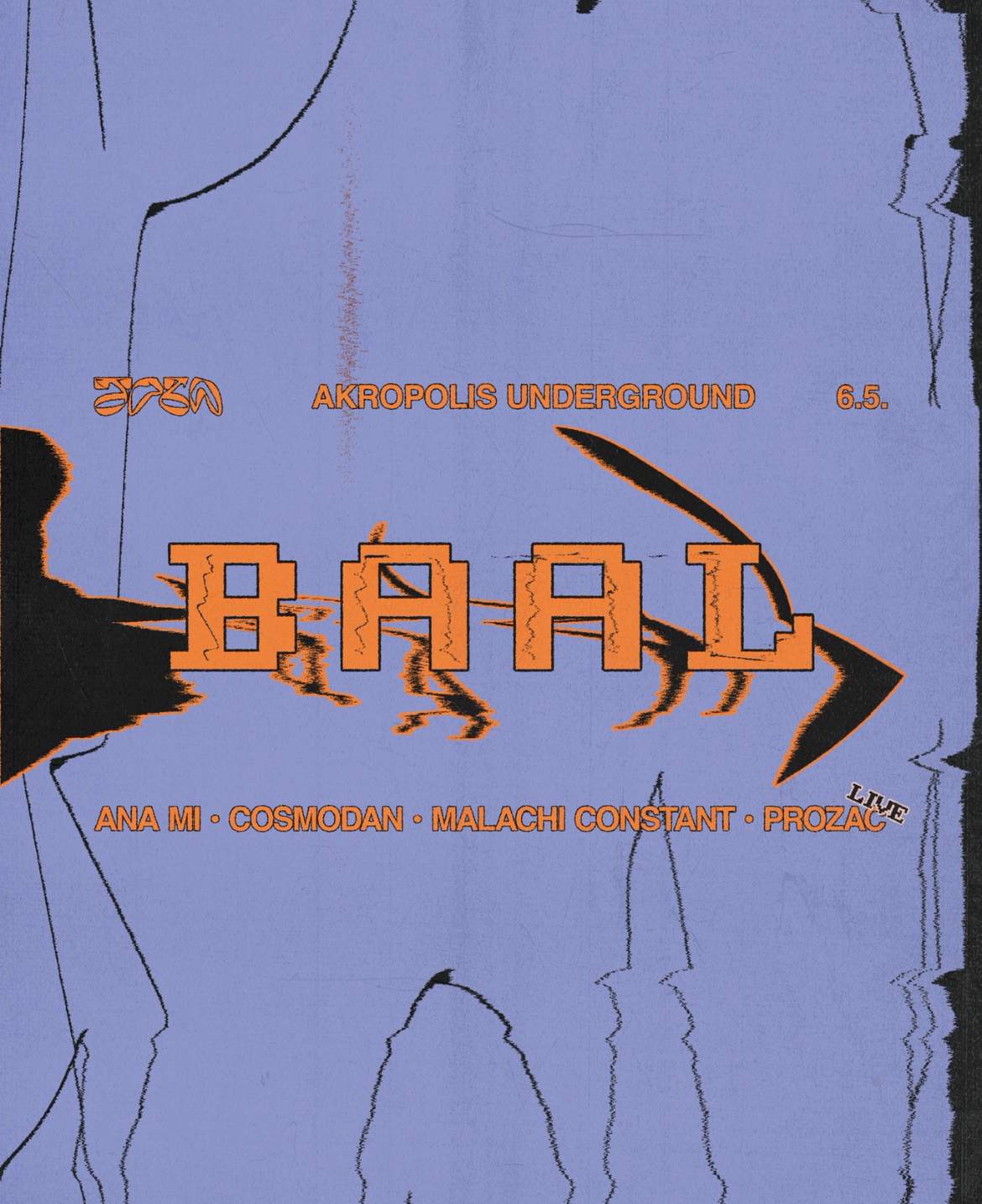 BAAL w/ Ana Mi, Cosmodan, Malachi Constant & Prozac (LIVE) - Página frontal