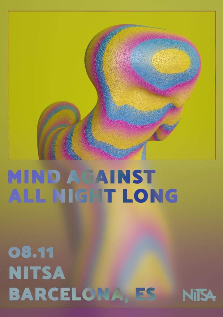 Mind Against All Night Long - Página frontal