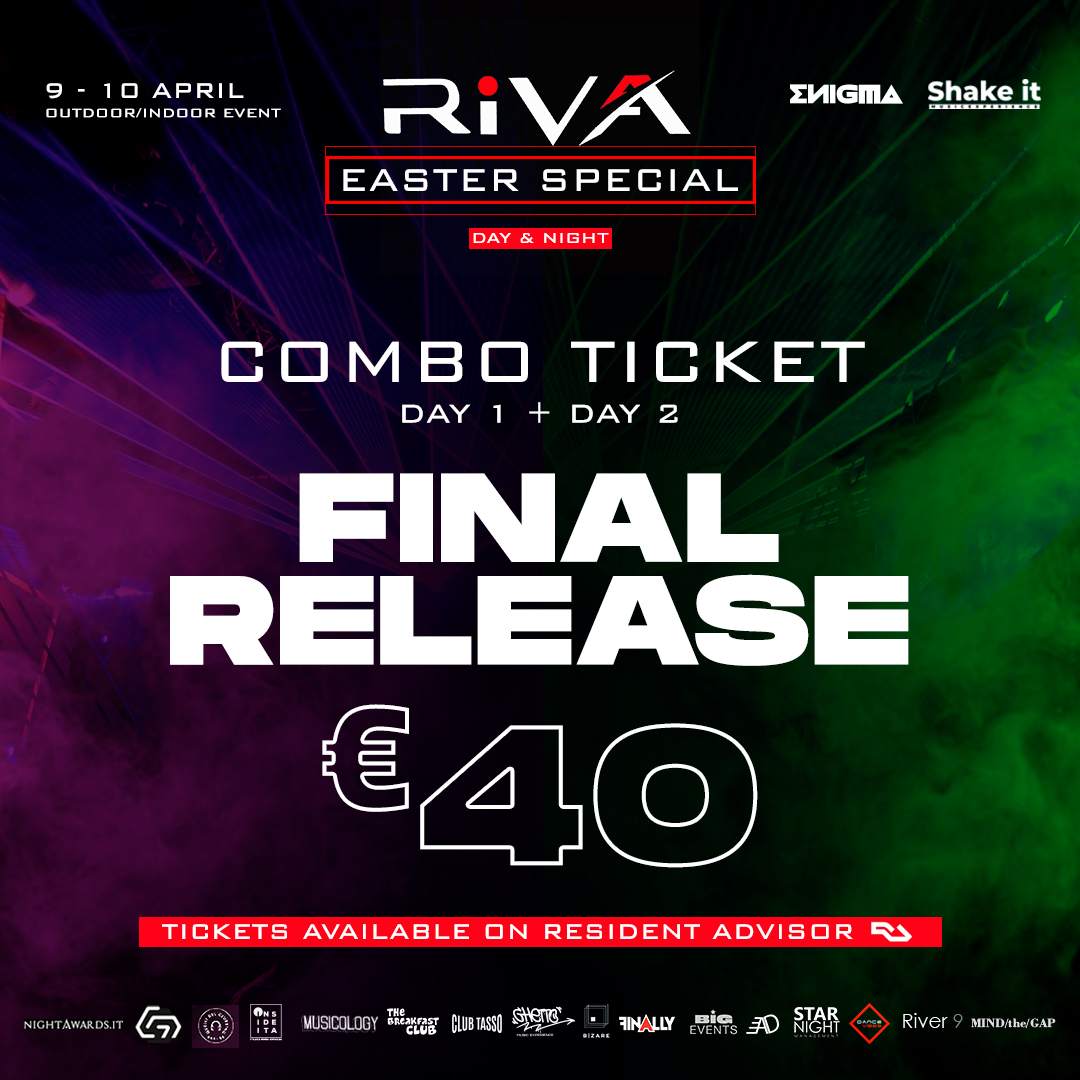 Riva Easter Special - 2 Days - フライヤー裏