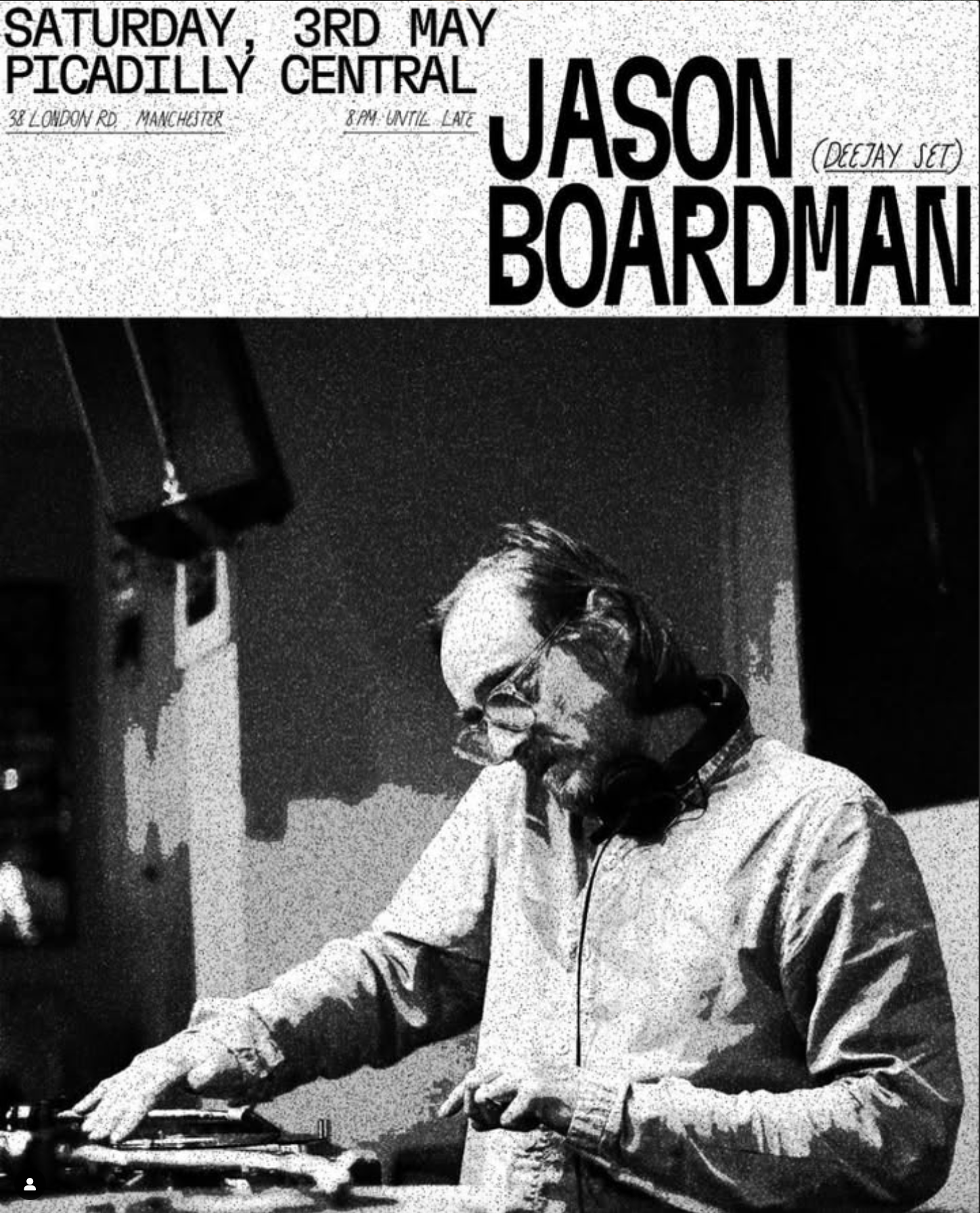 Jason Boardman at Piccadilly Central, Manchester