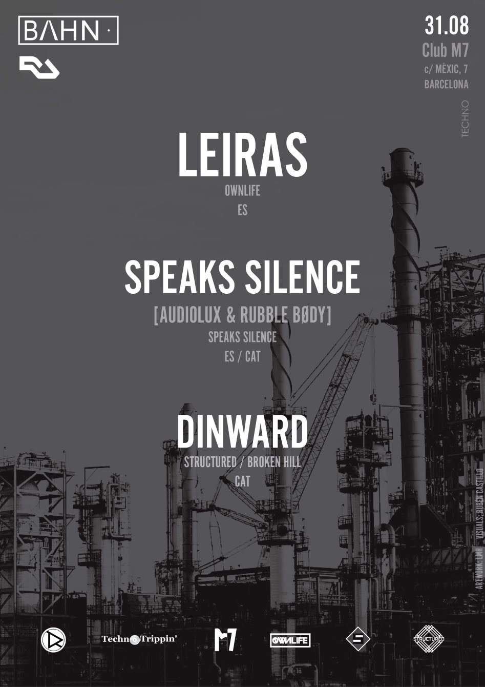 BAHN· 06: Leiras + Speaks Silence + Dinward - Página trasera