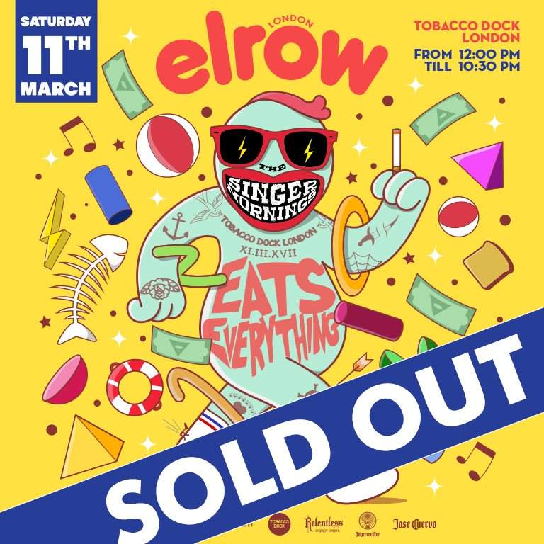 Elrow Singermorning London at Tobacco Dock, London