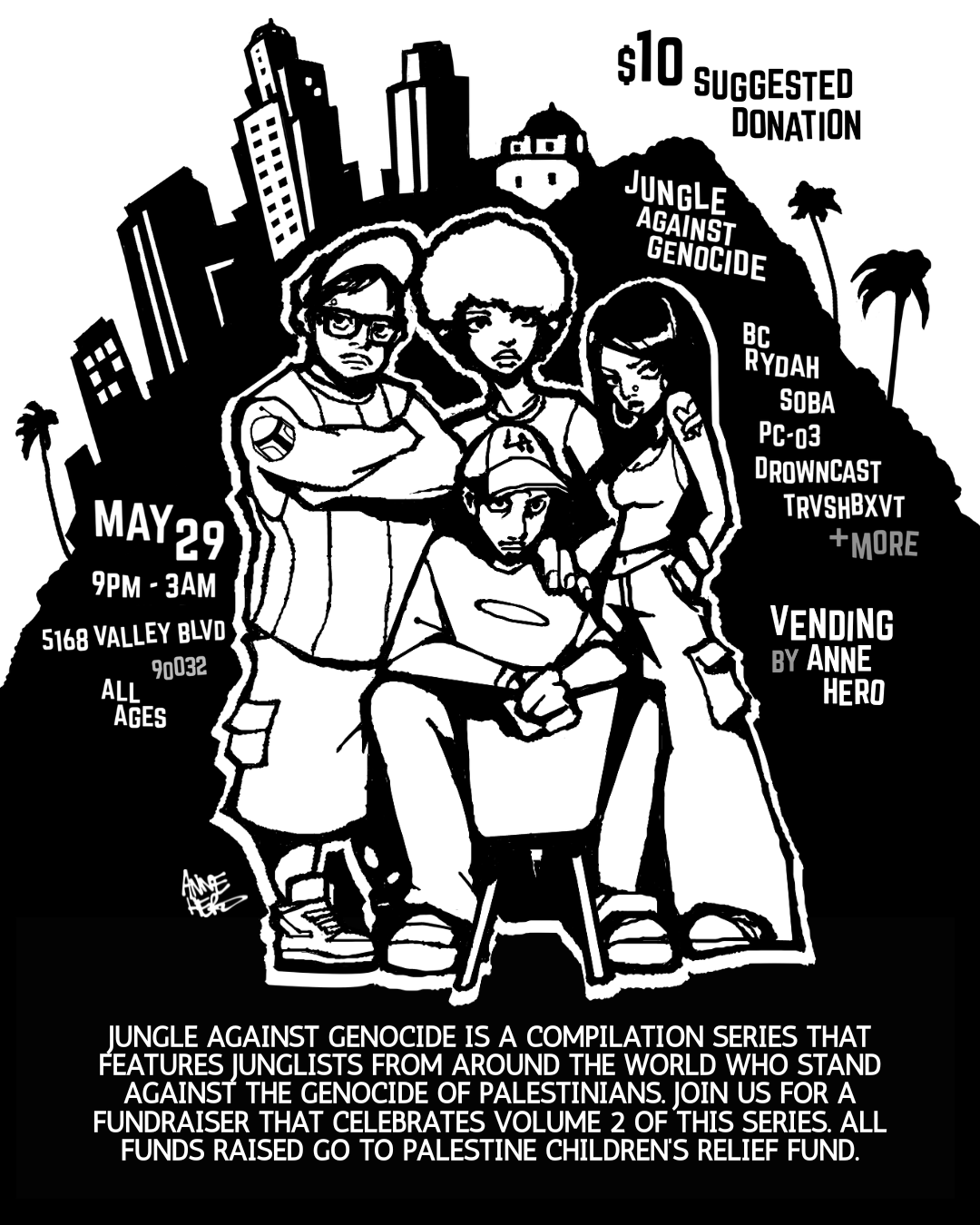 RAP , RACE + RESISTANCE in Los Angeles❗️ Jungle Against Genocide LA at Soulwerks, Los Angeles · Tickets