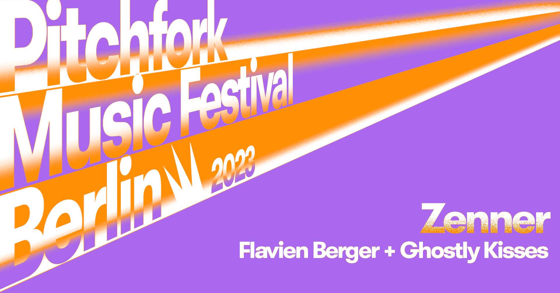 Flavien Berger • Ghostly Kisses - Pitchfork Music Festival Berlin - Página frontal