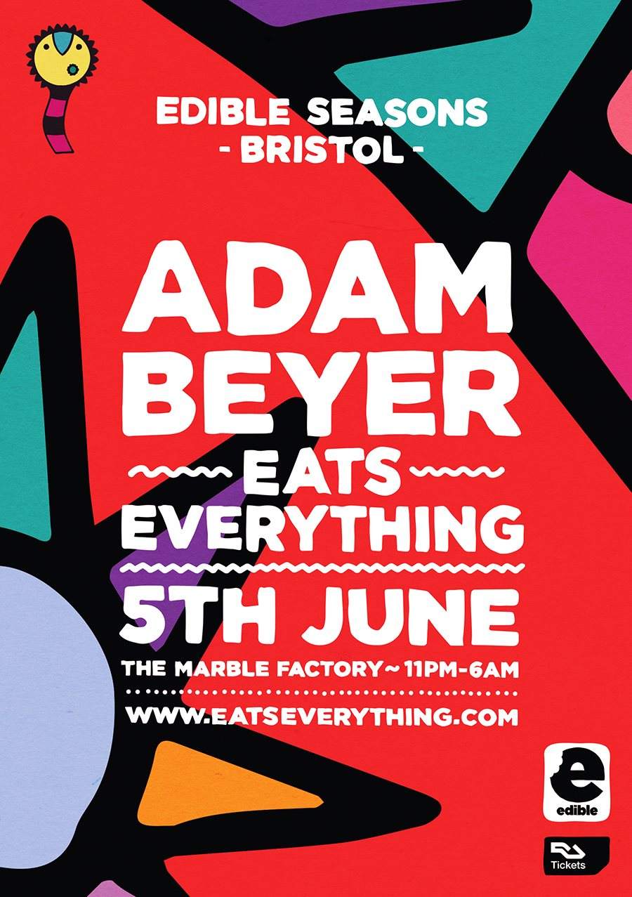 Eats Everything presents Edible Season with Adam Beyer - Página frontal