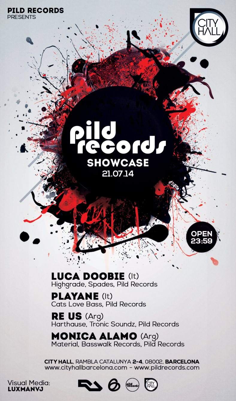 Pild Records Showcase - Barcelona - フライヤー表