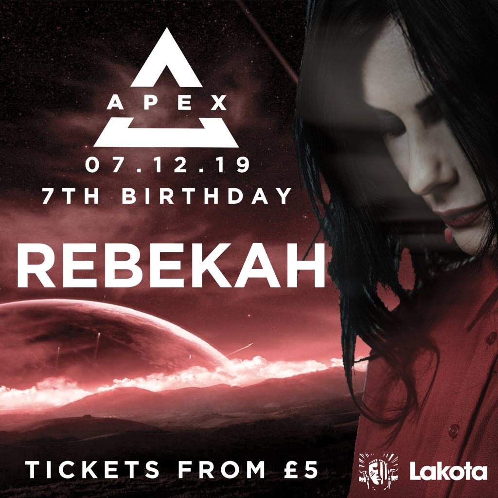 Apex 7th Birthday with Rebekah - フライヤー表