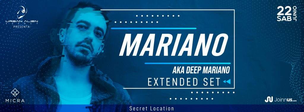 Mariano aka Deep Mariano - フライヤー表