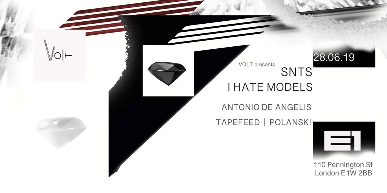 Volt with I Hate Models & SNTS - Página frontal