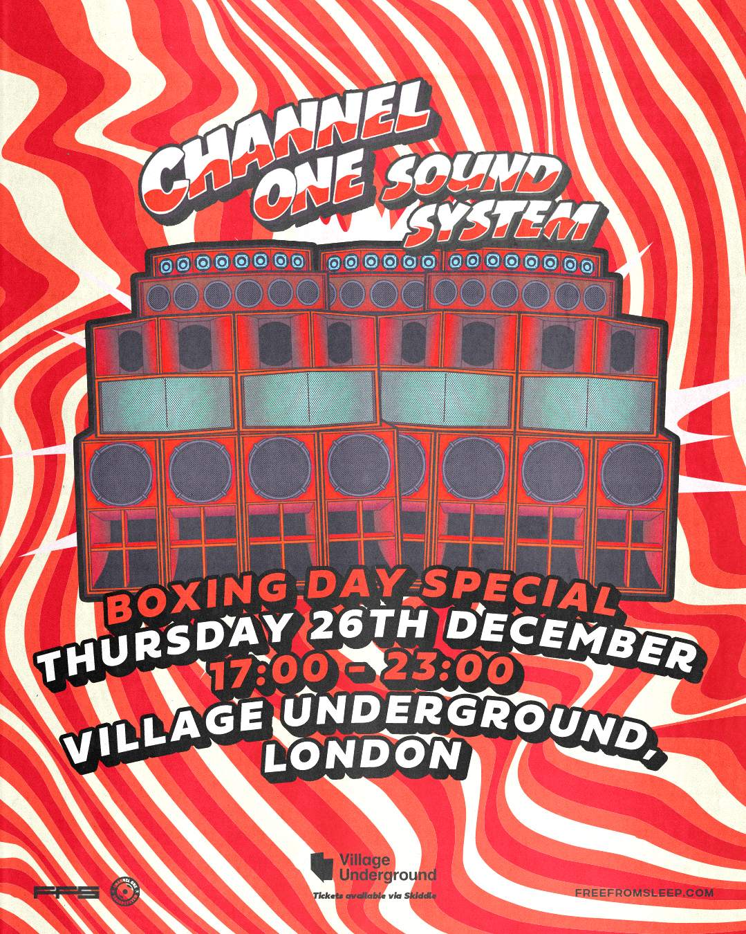 Channel One Sound System - Boxing Day Special at Village Underground ...