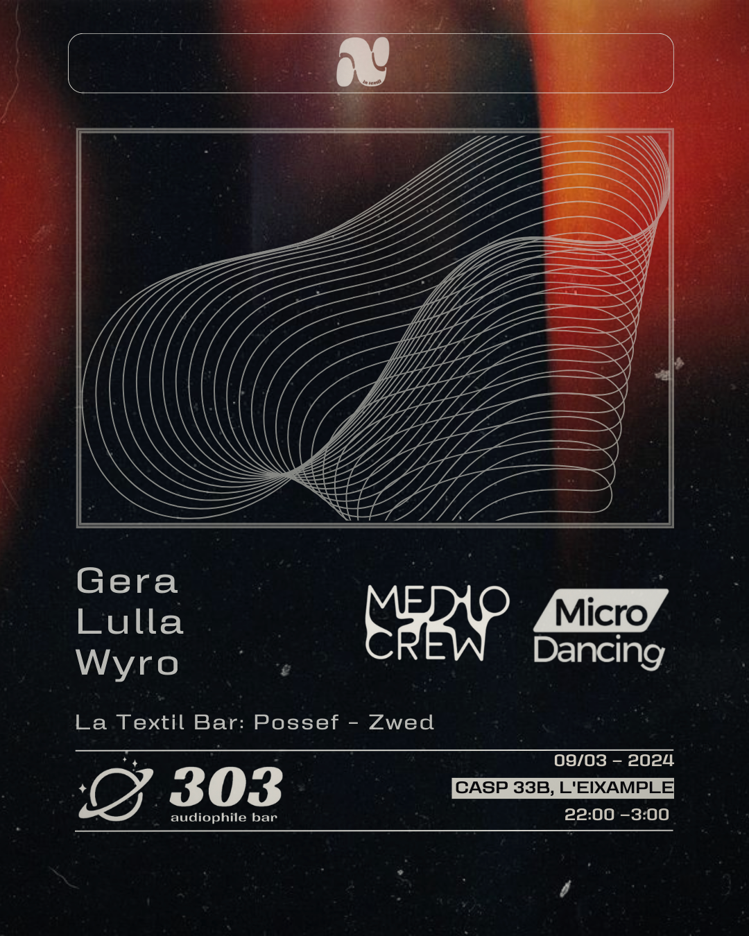 Medio Crew at 303 / Lulla / Gera / Wyro - Página frontal