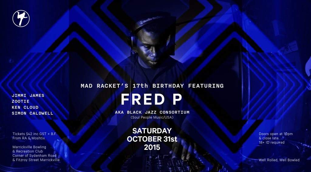 Mad Racket 17th Birthday feat. Fred P - Página frontal