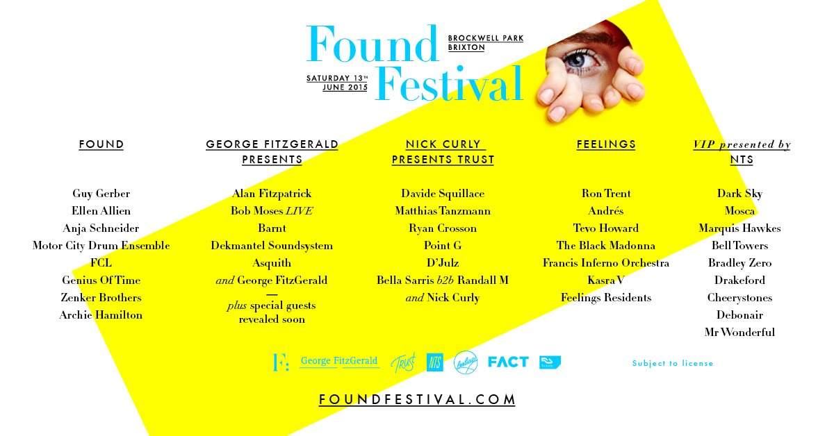 Found Festival 2015 - Página frontal