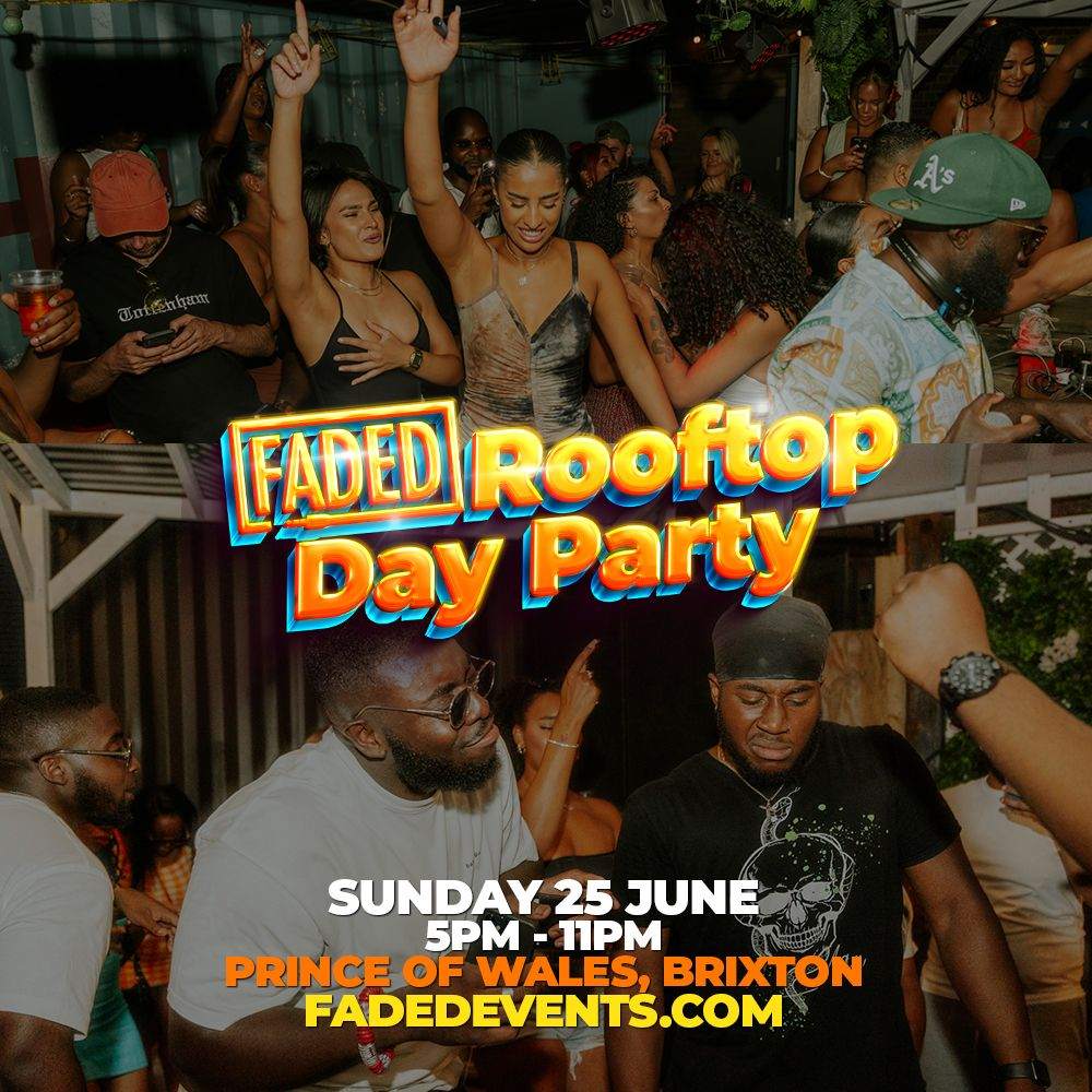 Faded Rooftop Day Party  - Página frontal