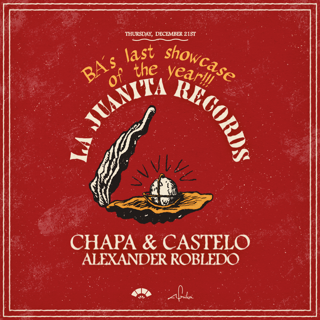 La Juanita Records @ Afrika Club feat. Chapa & Castelo - 21/12/2023 - Página frontal