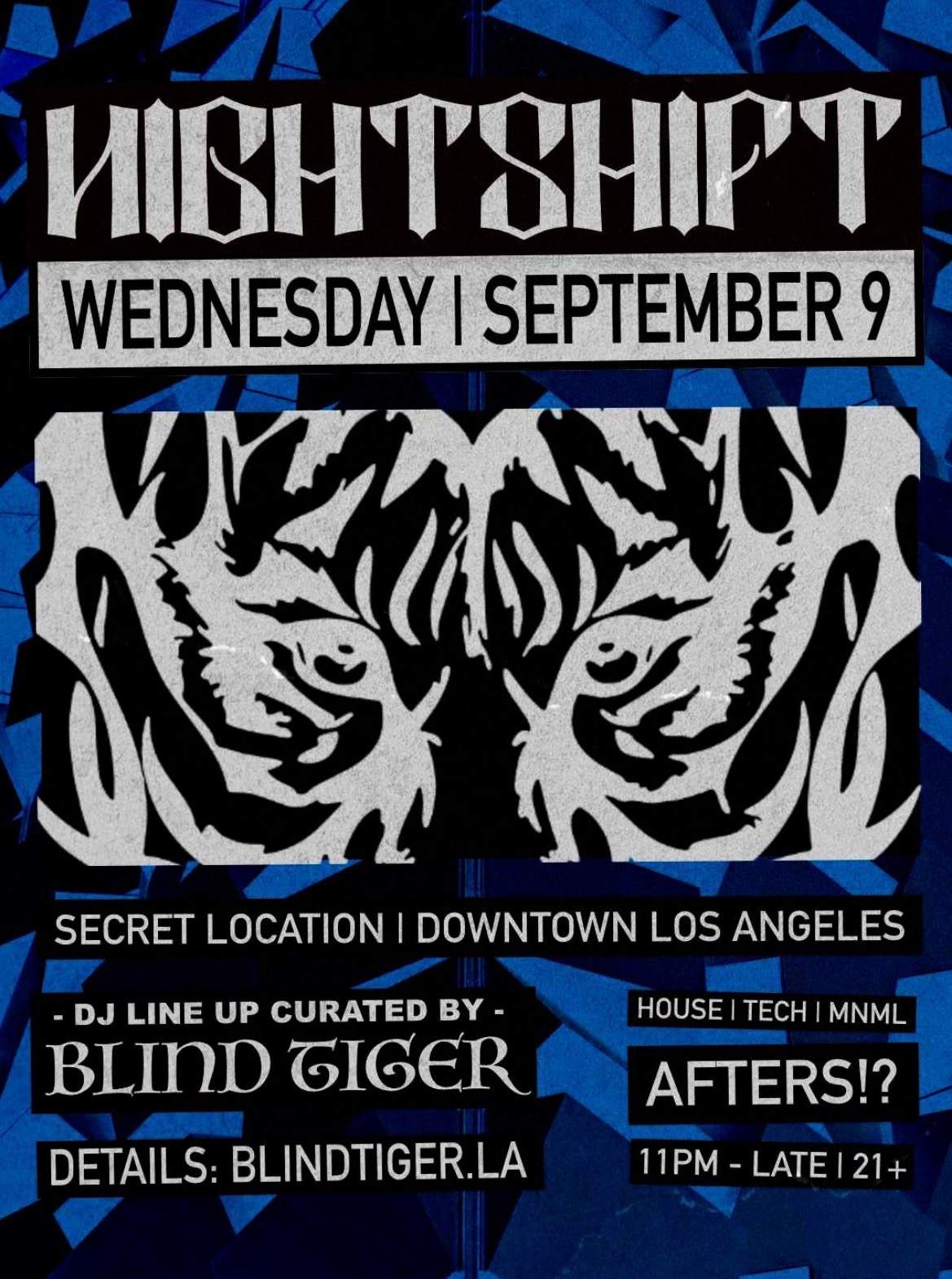 NIGHTSHIFT AFTER HOURS at The Lexington, Los Angeles