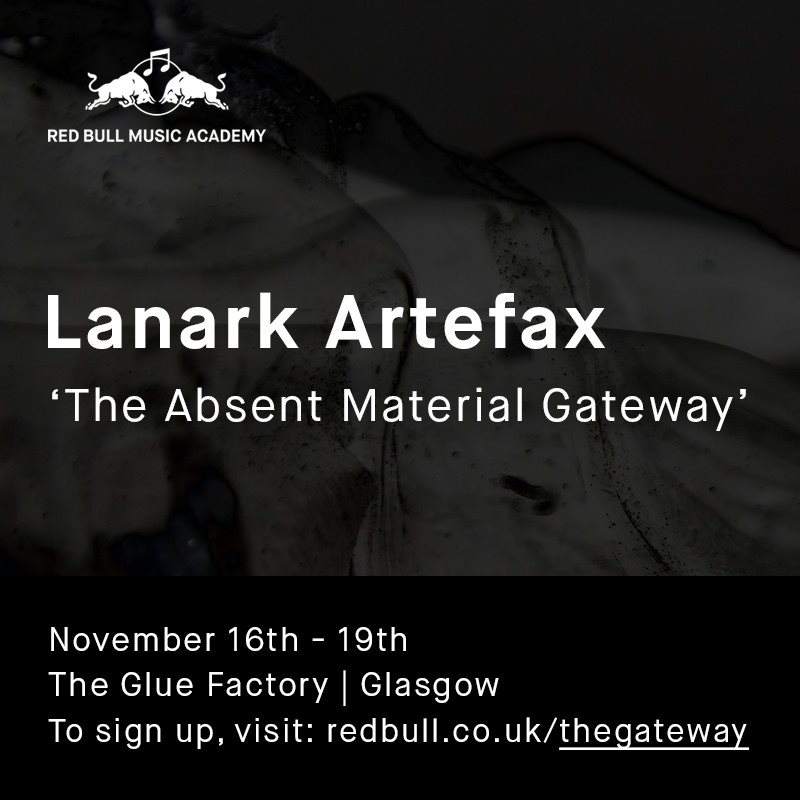 RBMA presents Lanark Artefax “The Absent Material Gateway” - Página frontal