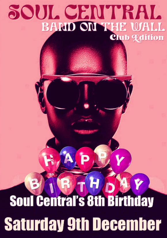 Soul Central Christmas Party - 8th Birthday - フライヤー表