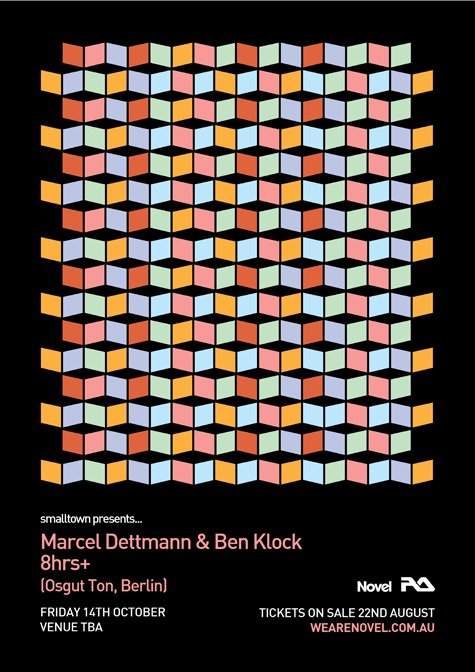 Smalltown presents Marcel Dettmann & Ben Klock - 8hrs+ - フライヤー表