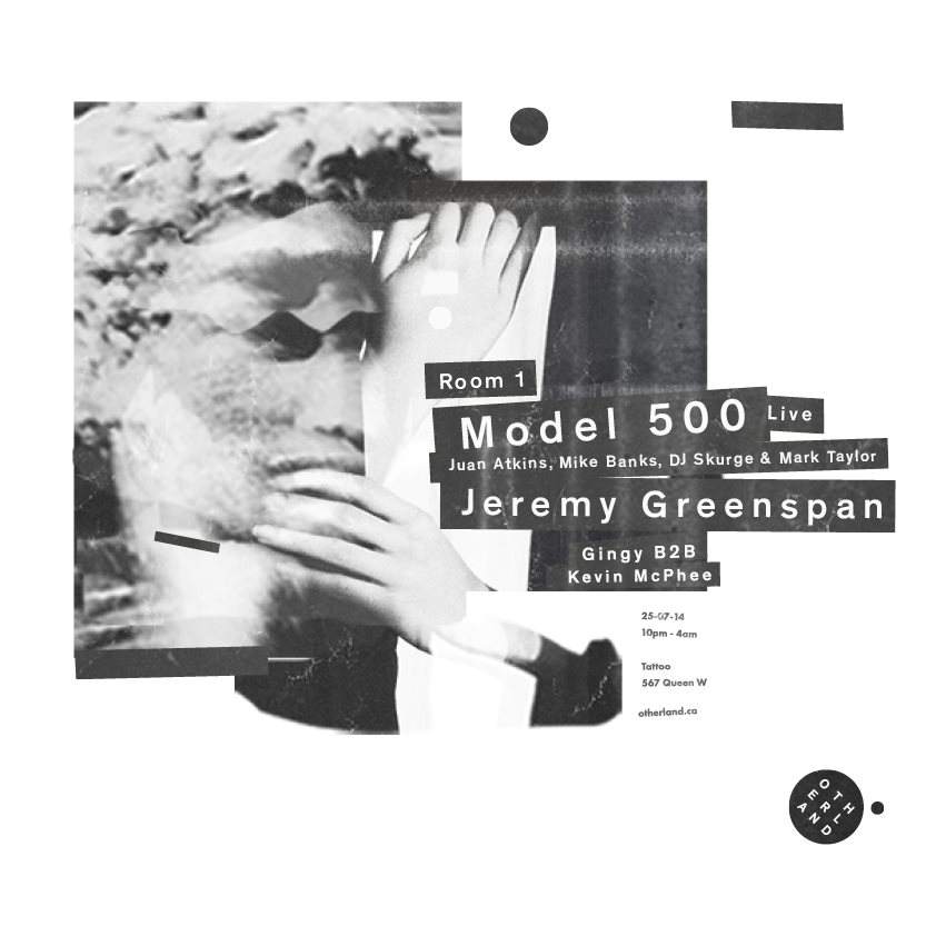Otherland: Model 500 Live (Juan Atkins, Mike Banks, DJ Skurge, Mark Taylor) - Página frontal