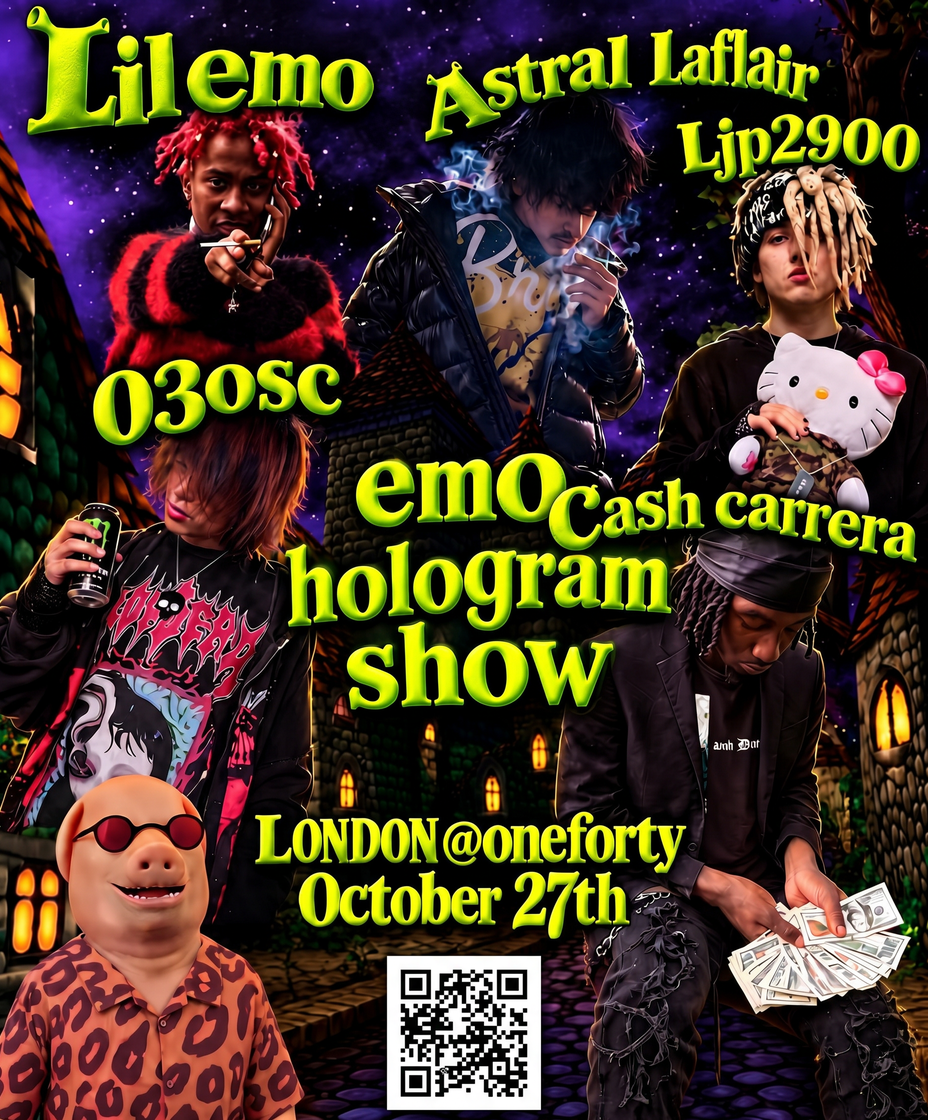Emo Holo show* ****27 october**************** at Oneforty, London · Tickets